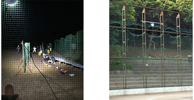 高校野球部LED照明