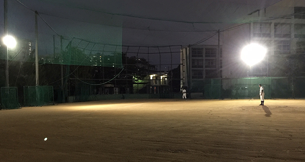 ライト設置工事