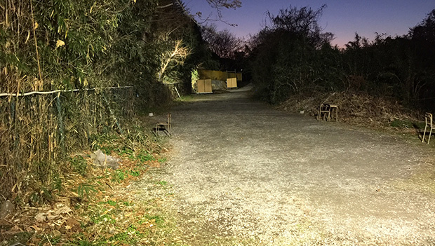 ライト設置工事