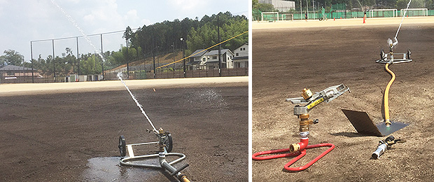 北稜高等学校　グランド散水用