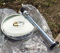 散水口の水漏れ改善