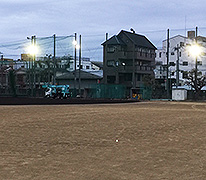 野球部LED照明